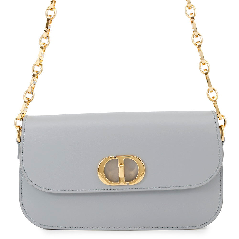 Dior 30Montaigne Avenue Shoulder Bag Ethereal GrayM9260UMOA_M47G Box Calf LeatherLeather