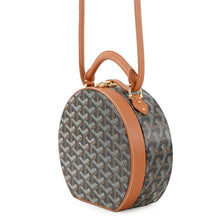 将图像加载到图库查看器中，GOYARD Hat box and Alto trunk bag Black/NaturalALTOC2PMLTY01CL03O Goyardine Canvas Cervon Calf Leather
