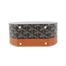 将图像加载到图库查看器中，GOYARD Hat box and Alto trunk bag Black/NaturalALTOC2PMLTY01CL03O Goyardine Canvas Cervon Calf Leather
