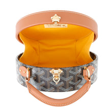 将图像加载到图库查看器中，GOYARD Hat box and Alto trunk bag Black/NaturalALTOC2PMLTY01CL03O Goyardine Canvas Cervon Calf Leather
