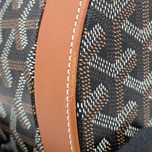 将图像加载到图库查看器中，GOYARD Hat box and Alto trunk bag Black/NaturalALTOC2PMLTY01CL03O Goyardine Canvas Cervon Calf Leather
