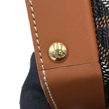 将图像加载到图库查看器中，GOYARD Hat box and Alto trunk bag Black/NaturalALTOC2PMLTY01CL03O Goyardine Canvas Cervon Calf Leather

