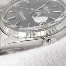 Load image into Gallery viewer, ROLEX Datejust W36mm Stainless Steel K18WG Gray Dial1601
