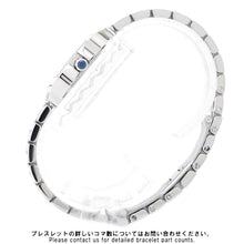将图像加载到图库查看器中，CARTIER Santos Demoiselle 2008 Christmas Limited Edition, Limited to 2000 pieces H28mm×W20mm Stainless Steel Purple DialW2510002
