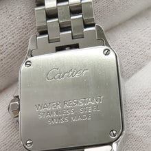 将图像加载到图库查看器中，CARTIER Santos Demoiselle 2008 Christmas Limited Edition, Limited to 2000 pieces H28mm×W20mm Stainless Steel Purple DialW2510002
