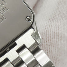 将图像加载到图库查看器中，CARTIER Santos Demoiselle 2008 Christmas Limited Edition, Limited to 2000 pieces H28mm×W20mm Stainless Steel Purple DialW2510002
