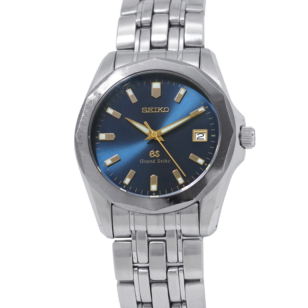 SEIKO Grand SEIKO W35mm Stainless Steel Blue Dial8J56-8000