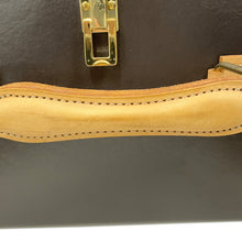 Load image into Gallery viewer, GLOBE TROTTER Travel Case Dark Brown/Beige Vulcan Fiber Size Large
