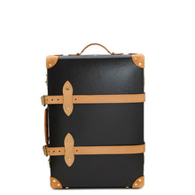 Load image into Gallery viewer, GLOBE TROTTER Safari Carry-On Travel Case Dark Brown Vulcan Fiber Size Small

