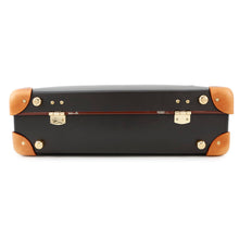 Load image into Gallery viewer, GLOBE TROTTER Safari Attaché Dark Brown Vulcan Fiber Size Small
