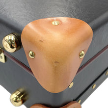 Load image into Gallery viewer, GLOBE TROTTER Safari Attaché Dark Brown Vulcan Fiber Size Small
