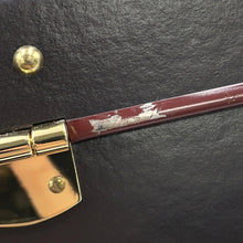 Load image into Gallery viewer, GLOBE TROTTER Safari Attaché Dark Brown Vulcan Fiber Size Small

