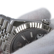 Load image into Gallery viewer, ROLEX Datejust 41 W41mm Stainless Steel K18WG Slate Dial126334
