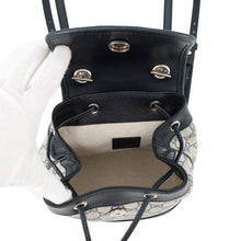 Load image into Gallery viewer, GUCCI GG Supreme Ophidia Mini Backpack Navy/Beige795221 GG Supreme Leather
