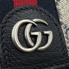 Load image into Gallery viewer, GUCCI GG Supreme Ophidia Mini Backpack Navy/Beige795221 GG Supreme Leather
