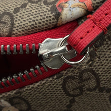 Load image into Gallery viewer, GUCCI Children&#39;s GG Supreme Crossbody Bag in Peter Rabbit Brown/Red502095 GG Supreme
