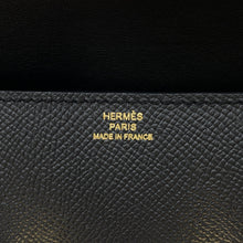 将图像加载到图库查看器中，HERMES Constance Elan Miroir Black Epsom
