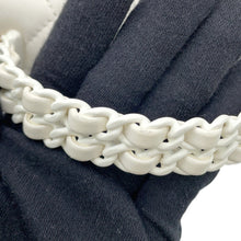 将图像加载到图库查看器中，CHANEL Matelasse Top Handle Bag WhiteAS5243 Lambskin Size 20
