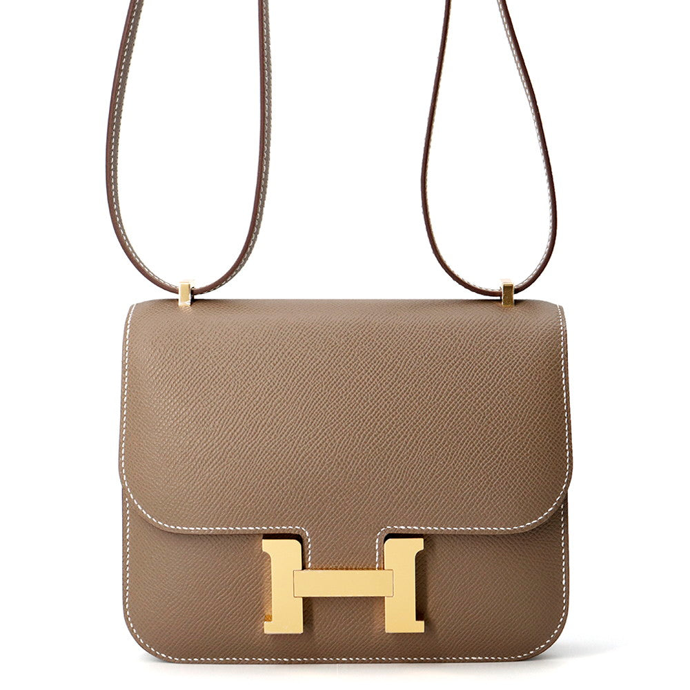 HERMES Constance3 Miroir Etoupe Epsom Size Mini