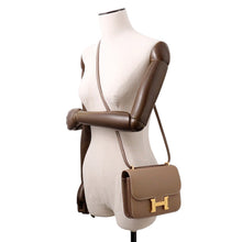 Load image into Gallery viewer, HERMES Constance3 Miroir Etoupe Epsom Size Mini
