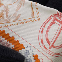 将图像加载到图库查看器中，HERMES Twilly Fauve Stamp Enthusiast Orange・Cui / Gray / CorailH064205S Silk100%
