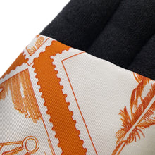 将图像加载到图库查看器中，HERMES Twilly Fauve Stamp Enthusiast Orange・Cui / Gray / CorailH064205S Silk100%
