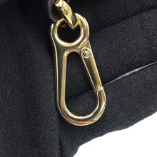 将图像加载到图库查看器中，LOEWE Puffer Flamenco Clutch Bag BlackA411FC1X67 Leather
