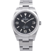 将图像加载到图库查看器中，ROLEX ExplorerⅠ W39mm Stainless Steel Black Dial214270
