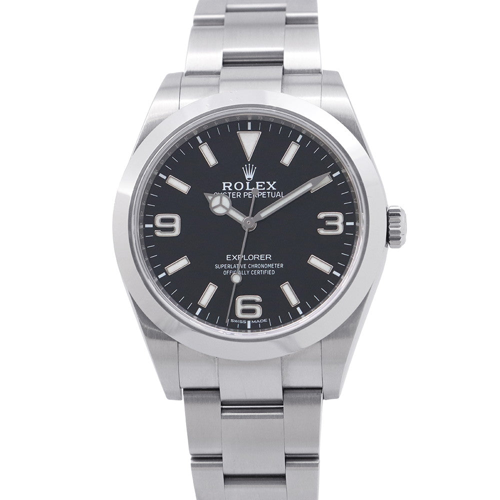 ROLEX ExplorerⅠ W39mm Stainless Steel Black Dial214270