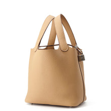 将图像加载到图库查看器中，HERMES Picotin Lock Biscuit Taurillon Clemence Size PM
