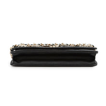 Load image into Gallery viewer, CHANEL Chain wallet with Bag Charm BlackAP1960 Lambskin/Faux Pearl /Rhinestone
