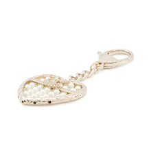 Load image into Gallery viewer, CHANEL Heart Bag CharmABG045 PG Faux Pearl
