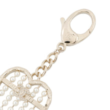 Load image into Gallery viewer, CHANEL Heart Bag CharmABG045 PG Faux Pearl
