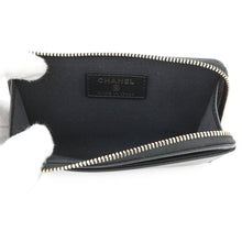 Load image into Gallery viewer, CHANEL Fragment Card Case BlackAP4661 Caviar Leather
