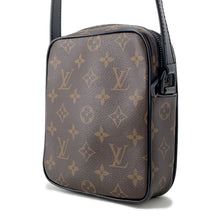 将图像加载到图库查看器中，LOUIS VUITTON Christopher wearable wallet NoirM69404 Monogram Macassar Canvas
