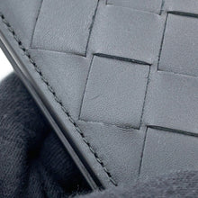 将图像加载到图库查看器中，Bottega Veneta INTRECCIATO Bifold Wallet Compact Wallet Black749412 Leather
