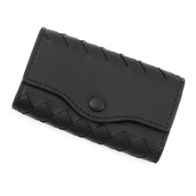 Load image into Gallery viewer, Bottega Veneta INTRECCIATO 4-Key Case Black339336 Leather
