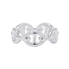 Load image into Gallery viewer, HERMES ★Chaine d&#39;Ancre Ring PM Size PM/49/#9 SV925
