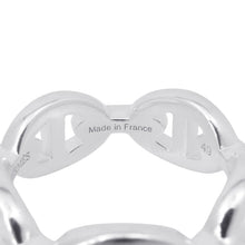 将图像加载到图库查看器中，HERMES Chaine d&#39;Ancre Anchenée Ring PM Size PM/49/#9 SV925
