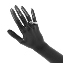 将图像加载到图库查看器中，HERMES Galop ring Size 58/#18 SV925
