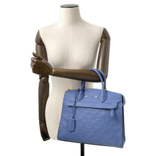 将图像加载到图库查看器中，LOUIS VUITTON Pont Neuf DenimEncreM41751 Monogram Empreinte Leather Size MM
