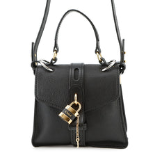 将图像加载到图库查看器中，Chloe Abbey day bag BlackCHC19WS205B71001 Leather Size Small
