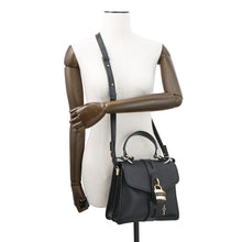 将图像加载到图库查看器中，Chloe Abbey day bag BlackCHC19WS205B71001 Leather Size Small

