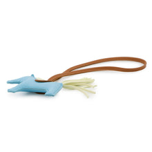 Load image into Gallery viewer, HERMES Rodeo Celeste/Jaune Milton/Gold Lambskin Size PM
