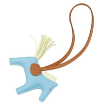 Load image into Gallery viewer, HERMES Rodeo Celeste/Jaune Milton/Gold Lambskin Size PM
