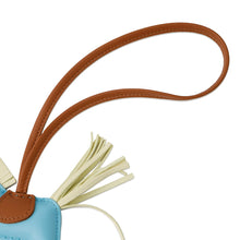 Load image into Gallery viewer, HERMES Rodeo Celeste/Jaune Milton/Gold Lambskin Size PM
