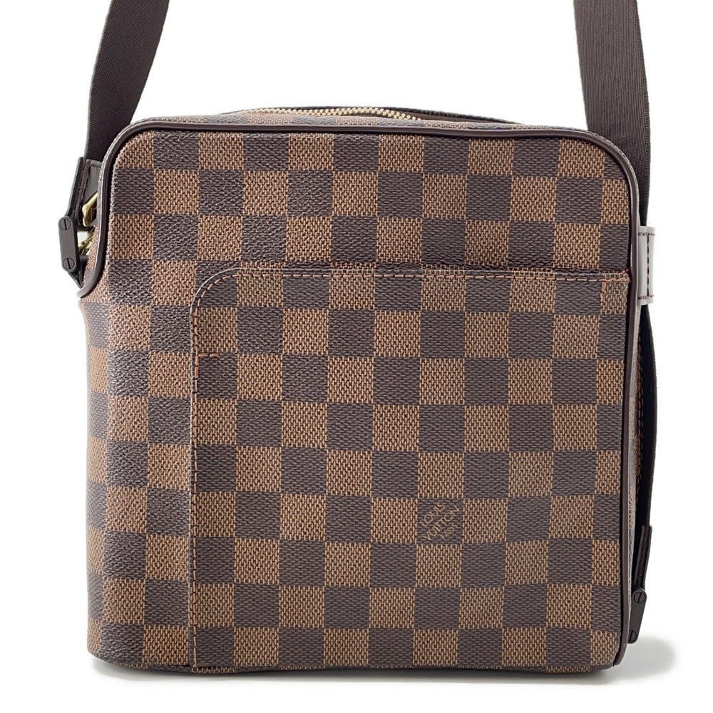 LOUIS VUITTON Olav RedN41442 Damier Ebene Canvas Size PM