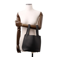 将图像加载到图库查看器中，HERMES Picotin Lock Black Taurillon Clemence Size MM
