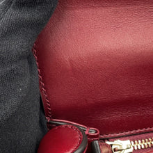 Load image into Gallery viewer, GUCCI Bamboo 1947 Top Handle Bag Rosso Ancora Red827815 Leather Size Small
