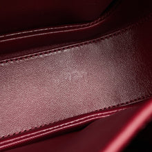 Load image into Gallery viewer, GUCCI Bamboo 1947 Top Handle Bag Rosso Ancora Red827815 Leather Size Small
